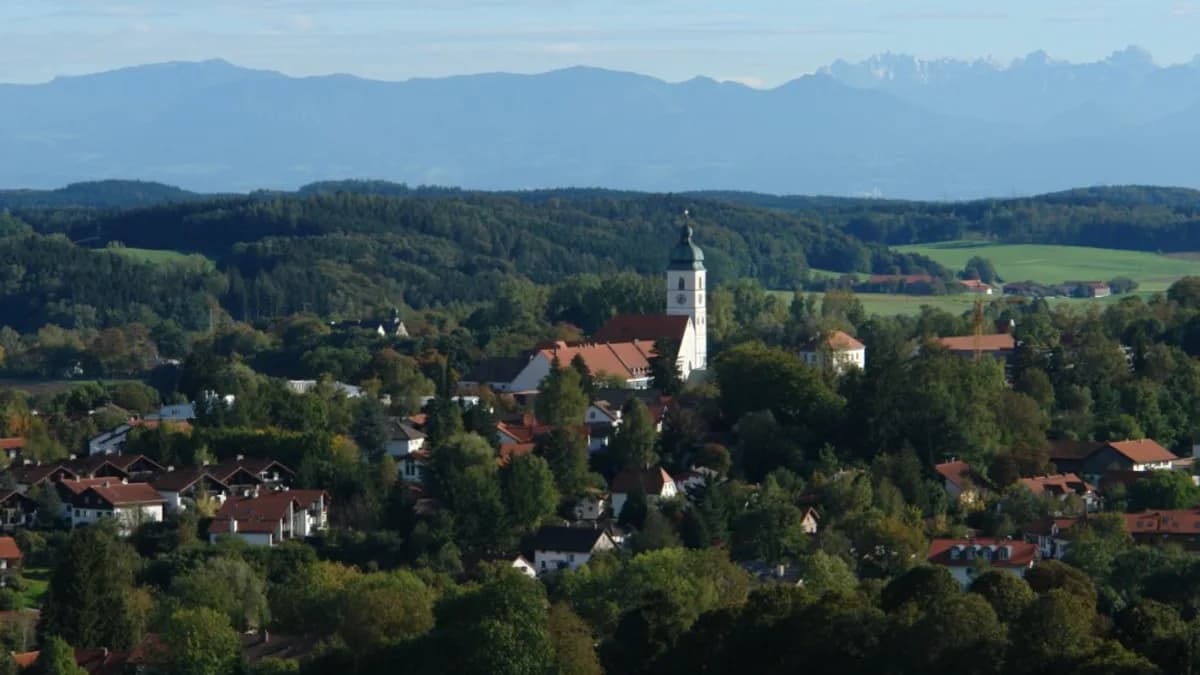 Stadtansicht von Ebersberg